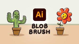 How to Use the Blob Brush Tool in Illustrator