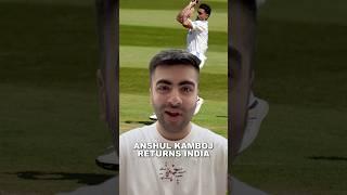 Anshul Kamboj - Returns India