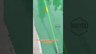 Tired of redoing your workshop floor? Waygo cement is the permanent fix.#repair  #ground #crack
