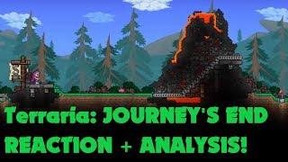 Terraria: JOURNEY'S END REACTION + ANALYSIS!