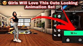  Girls Will Love This Cute Animation Set On Avakin Life | Avakin Life Fashion Ikon Animation Set |