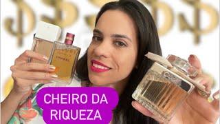 Perfumes  com cheiro de  milionárias