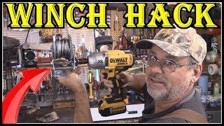 Turn A 600 lbs Manual Winch  Into A  Auto  Impact  Winch