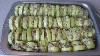 Лучше голубцов. Кабачки с Фаршем. Быстрый Ужин из Кабачков. zucchini recipes