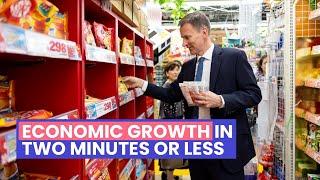 Economic Growth - in two minutes or less