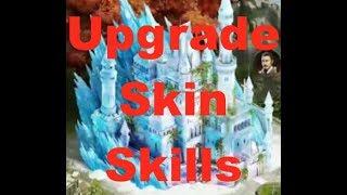 Clash Of Kings : Upgrade CASTLE SKINS : To Gain Stats