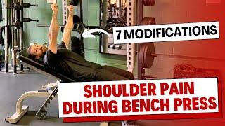 7 Tactical Bench Press Adjustments for Shoulder Pain [Physical Therapy Guide]