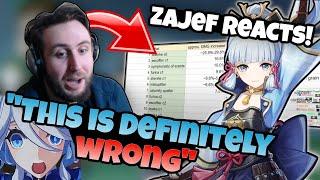 Zajef Reacts to Ayaka investment order guide! (Jamie (kb9v))