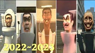 Evolution of Skibidi Toilet 1-29 All Seasons / All Episodes 2022-2023