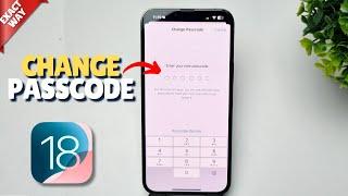 iOS 18: How to change the passcode on your iPhone