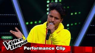 Dharmendera Sunar "Piyari…"| Blind Audition Performance | The Voice of Nepal S3