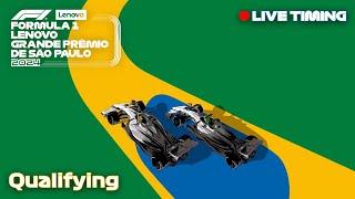 F1 Sao Paulo Grand Prix 2024 - THIS IS Qualifying - Live Timing & Commentary