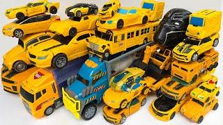 Ulasan Koleksi Mainan TRANSFORMERS Kuning: BUMBLEBEE x Super Mobil Robot Tobot, Black Panther Marvel