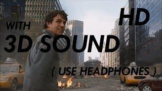 (3D SOUND) The Avengers - Hulk's "Im Always Angry" Scene (HD)