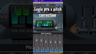 Pitch correction plugin  #logicprox #mixing #plugins