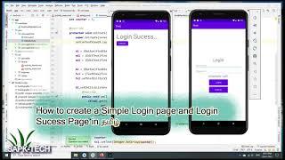 Android Studio Tutorial Tamil  | #Login Page in Easy Tamil 2021