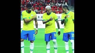 Neymar paqueta raphinha dance 