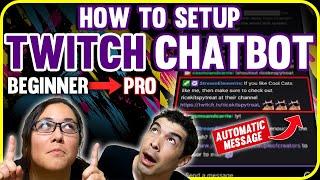 How To Setup Chatbot For Twitch For Beginners | Using StreamElements