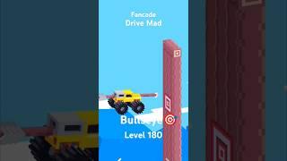 Drive Mad Fancade Level 180 Bullseye #gaming #shortsfeed #shorts