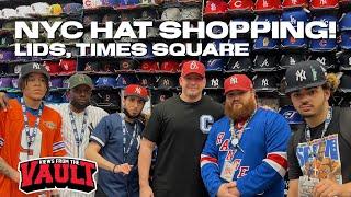 SHOPPING AT THE BUSIEST HAT STORE ON THE PLANET!  New Era & Mitchell & Ness Fitted Hats & Snapbacks!