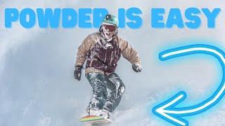 How to Snowboard in Powder