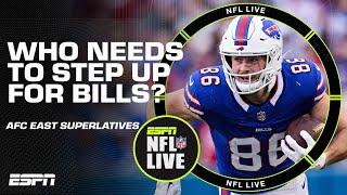 Bills' offense need young players to STEP UP  + Dolphins trading Ramsey ⁉️ |  NFL Live