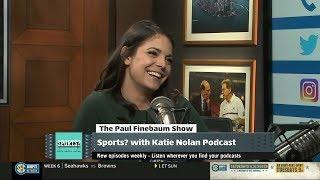 Katie Nolan on The Paul Finebaum Show October 9, 2019