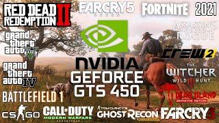 GeForce GTS 450 in 2021 - Test in 25 Games