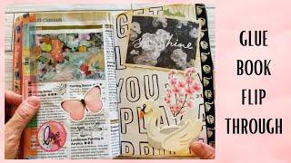 Glue Book Flip Through  #gluebook #gluebookjournaling #gluebookjournal    June 11 2023