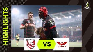 Extended Highlights - Gloucester Rugby v Scarlets Round 3 | EPCR Challenge Cup 2024/25