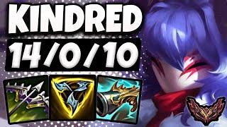 Kindred vs Lee Sin Jungle [ Perfect KDA ] Lol Korea Grandmaster Patch 25.4 