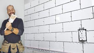 How To Install A Subway Tile Backsplash