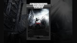 Photoshop Ai completes: Metro 2033 Cover Art [Generative Fill]