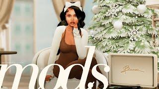 cozy mods + cc for the holiday season (w/links) | the sims 4