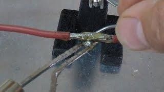 How to solder and make waterproof connections