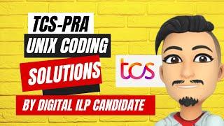 PRA UNIX CODING QUESTION SOLVED BY ILP DIGITAL CANDIDATE