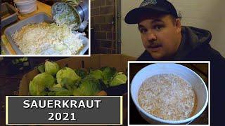 The Veggie Boys make sauerkraut 2021