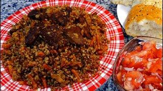 ПЛОВ из гречки по-узбекски  ЗИРВАК с гречкой  БЫСТРО И ВКУСНО!  Uzbek pilaf of buckwheat