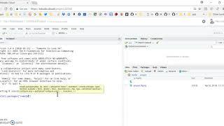 Installing an rmarkdown template in rstudio.cloud