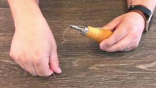 How To Set Up A Speedy Stitcher Sewing Awl