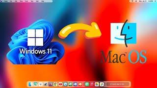 Make Windows 11 look like Mac OS in 3 minutes 2024