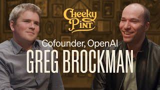 A Cheeky Pint with OpenAI cofounder Greg Brockman