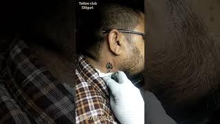 neck tattoo designs.#om #shiba #spritual #tattoo #ink #shortvideo #shorts #bholanath #like and subsc