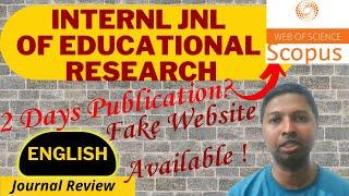 Christo Ananth - International Journal of Educational Research - Scopus - Genuine Review - English