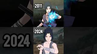 Sasuke Ultimate Jutsu Evolution | Naruto Storm Connections VS Naruto Impact #narutostormconnections