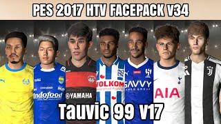 PES 2017 HTV FACEPACK MINI v34 Tauvic99 v17