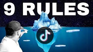 The 9 RULES for growing on Tiktok (ranked MOST to LEAST known)