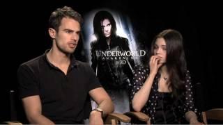 India Eisley & Theo James talk Underworld Awakening - JoBlo.com