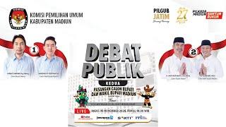  DEBAT PUBLIK KEDUA PASANGAN CALON BUPATI & WAKIL BUPATI MADIUN 2024