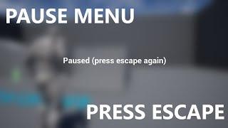 Easy Pause Menu - Unreal Engine 5 Tutorial